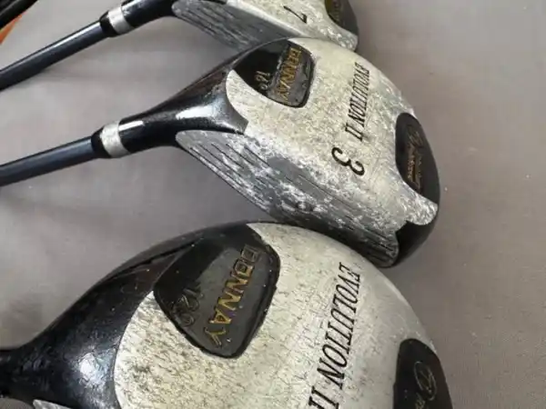 GOLF CLUBS 30 Euros YES 30 Euros USED AND WITH BAG AND WOODS #3